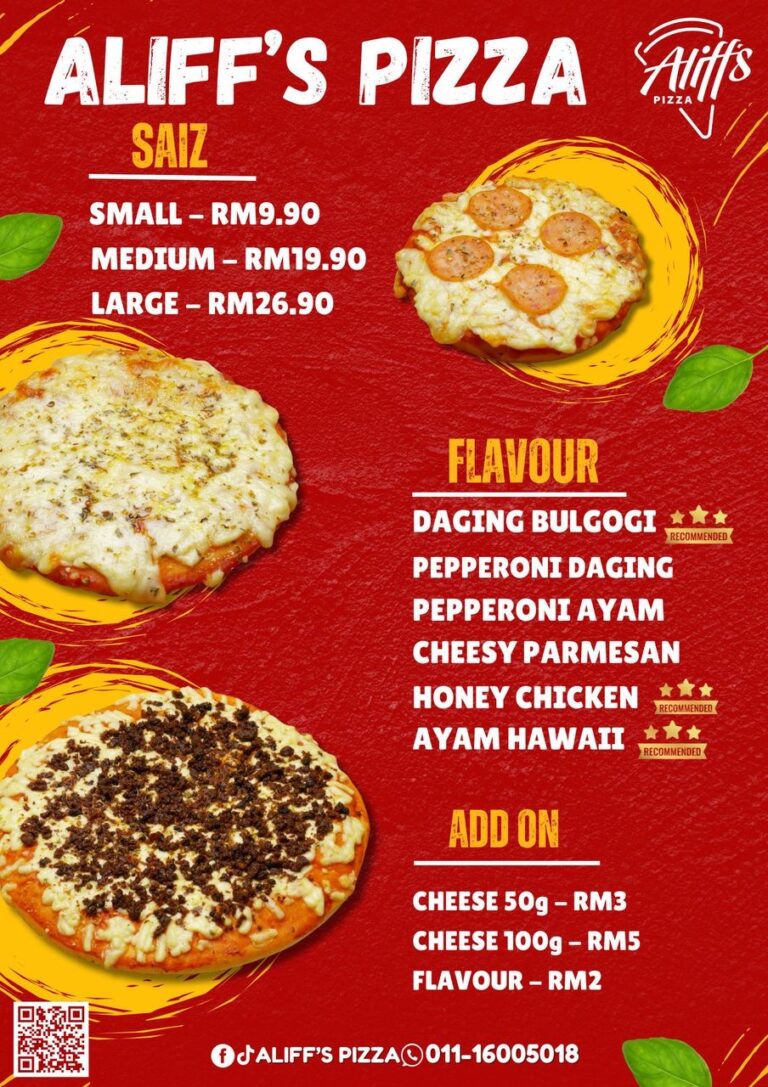 Pizza Homemade Halal Guna Resepi Premium !